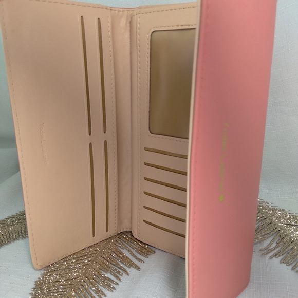 Yodas Leather wallet in light pink - Picture 6 of 9